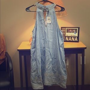 Light denim dress